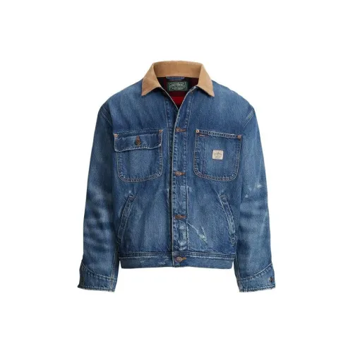 Polo Ralph Lauren FW22 Denim Jacket Men's Blue