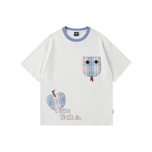 LAMLICKA Серый Унисекс Футболка