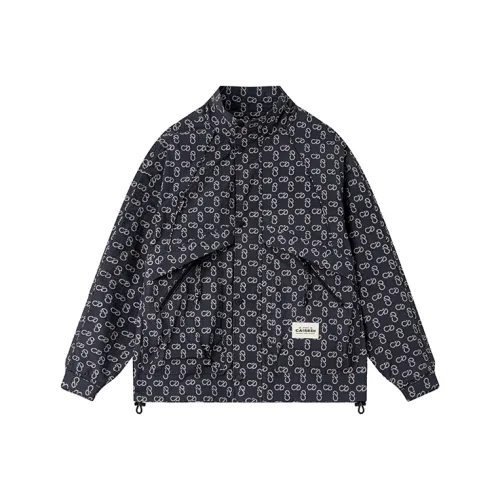 CAISEDI Куртки и Пальто Мужской Серый Синий