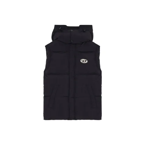 DIESEL Черные Унисекс Жилеты