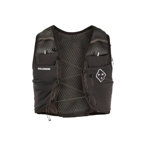 SALOMON Active Skin 8 Grün Жилет Унисекс Кофе