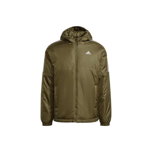 Adidas Оливково-зеленый Мужские Куртки