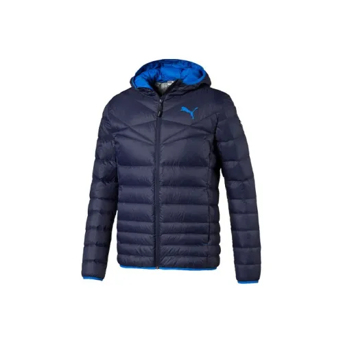 PUMA Пуховик Зимний Мужской Синий