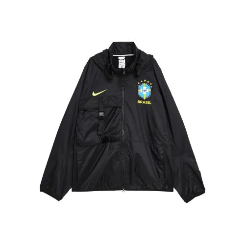 nike Куртки и Пальто Мужской Черный