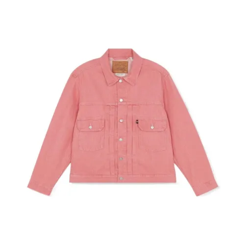 Levi's SS22 Denim Jacket Unisex Pink Леви's SS22 Деним Куртка Унисекс Розовый