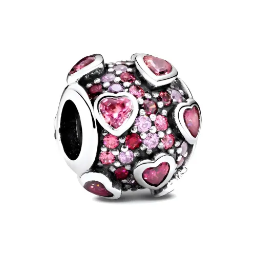 Pandora Moments, стерлинговое серебро 925 пробы, синтетический кубический цирконий, ювелирные аксессуары, женские