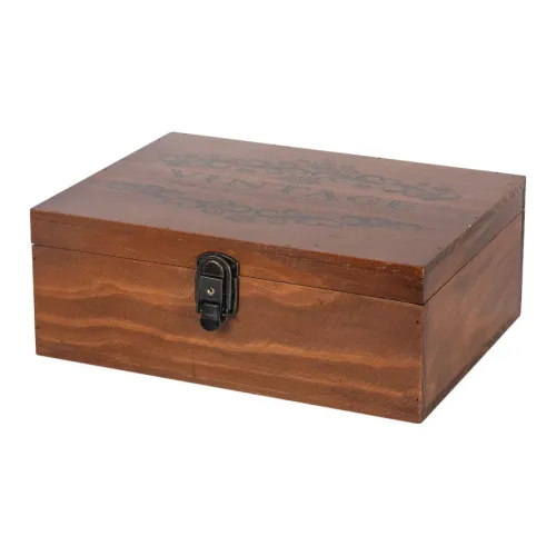 ALOENEY Сосновое дерево Хранение Коробка Унисекс Потертый Цвет