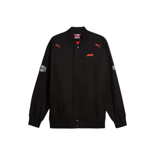 PUMA x F1® LIANMINGKUAN SS24 Motorsport Bomber Куртки и Пальто Мужской Черный