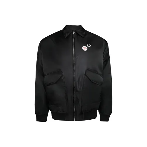 FRED PERRY Черные Мужские Куртки