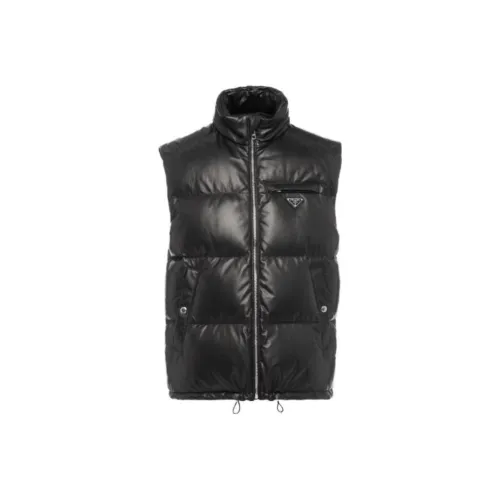 PRADA Мужские черные жилеты