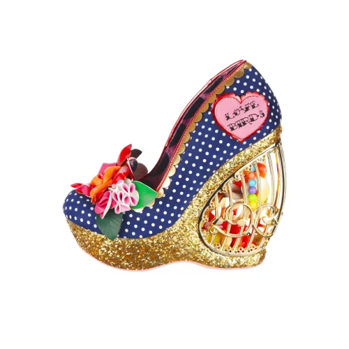 IRREGULAR CHOICE Высокие каблуки Синие Женские