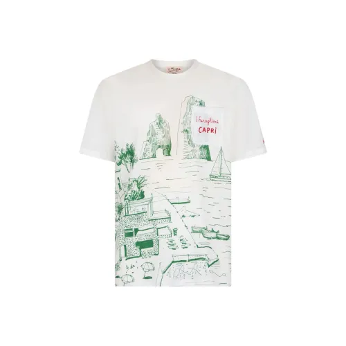 MC2 SAINT BARTHELEMY T Рубашка Мужская Белая