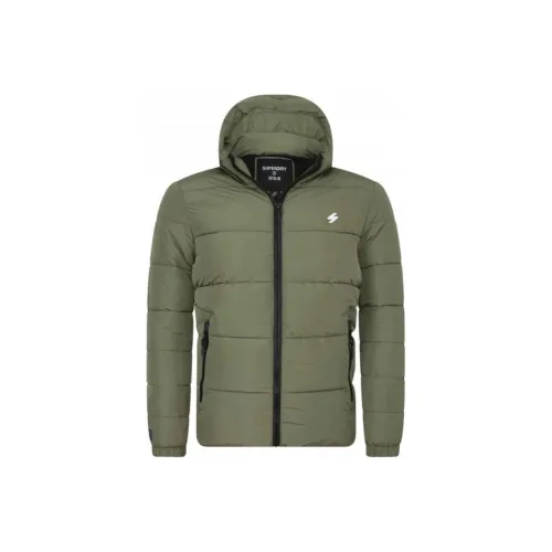 SUPERDRY Куртки и Пальто Мужской Зеленый