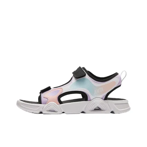 Antakids Дышащий Быстросохнущий Легкий Амортизация Низкий Топ Детские Сандалии Light Mist Фиолетовый Белый Черный