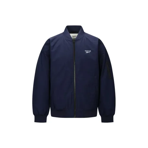 Reebok Темно-синяя унисекс куртка