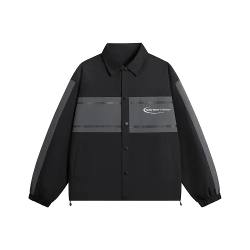 Teddy Bear Collection Черная унисекс куртка