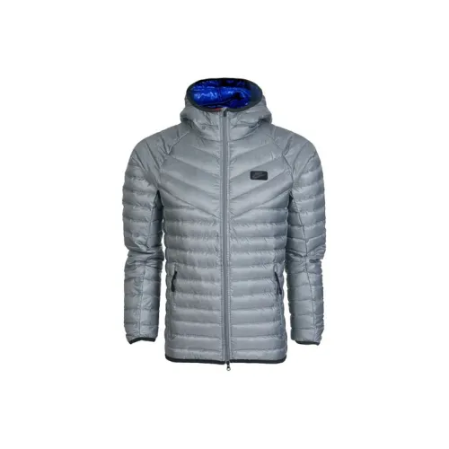 Nike Серый Мужской Пуховик