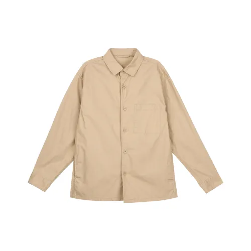 UNIQLO Куртки и Пальто Унисекс Бежевый