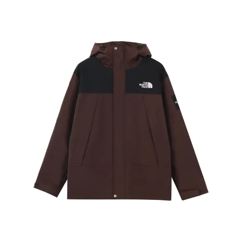 THE NORTH FACE Mountain Jacket Unisex Brown Red