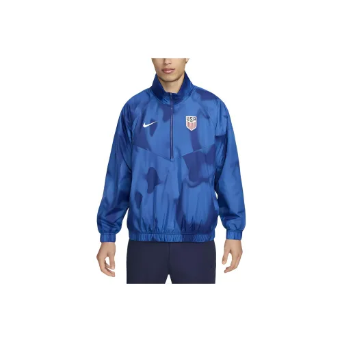 nike USA Soccer Team Olympic Series USMNT WINDRUNNER Куртки и Пальто Мужской Синий