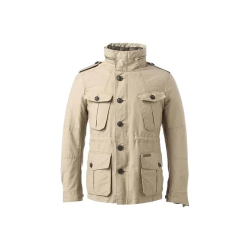 Burberry FW21 Куртки и Пальто Мужской Лен