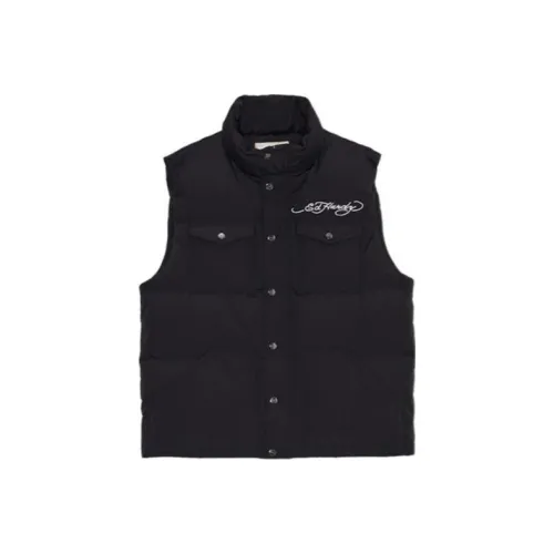 Ed Hardy Черные Мужские Жилеты