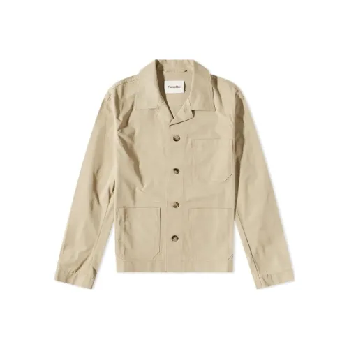 NANUSHKA Айвори Мужские Куртки