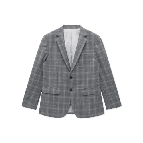 GXG Бизнес-костюм мужской серая клетка