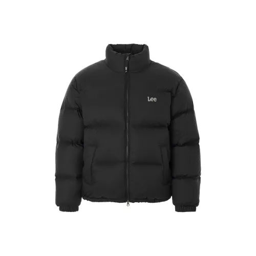Lee Черный Унисекс Пуховики