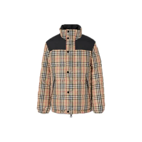 Burberry Пуховик Мужской Бежевый