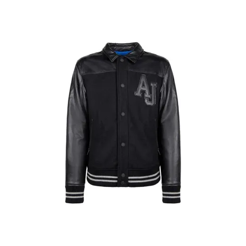 ARMANI JEANS Черные Мужские Куртки