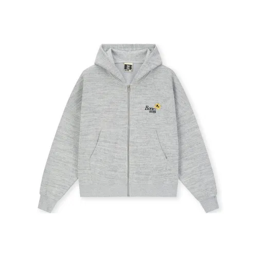 BONELESS Cut Sweatshirt Unisex Photinia Gray
