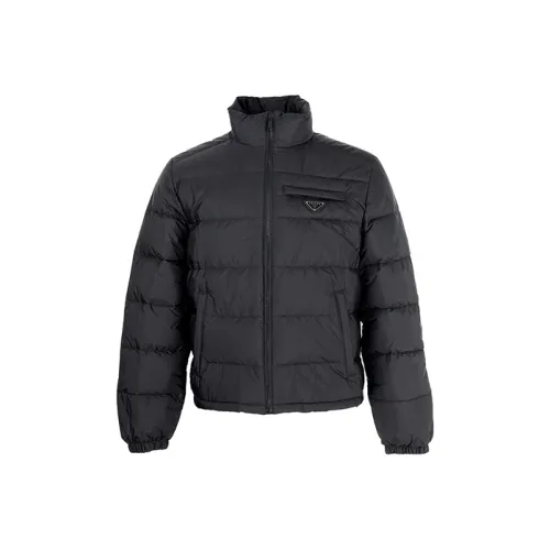 PRADA Мужские черные пуховики