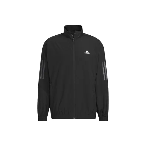 Adidas MUST HAVES Ткани вязаные Куртка Мужская Черная