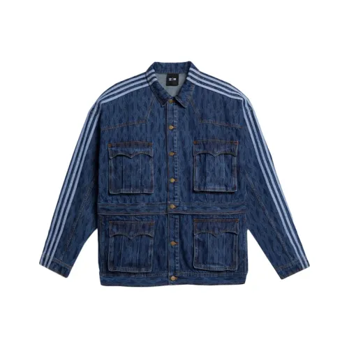 adidas originals Blue Унисекс Джинсовые куртки