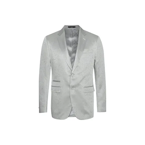 RARE Silver Men's Business Suits RARE Серебряный Мужской Бизнес Костюмы
