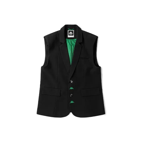 KAPPA Жилет Унисекс Минерал Черный