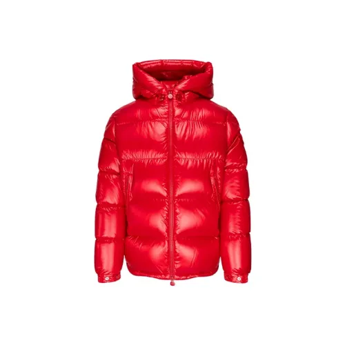 MONCLER Ecrins Series Красный Мужской Пуховик