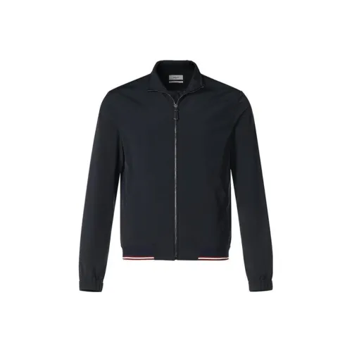 BALLY Морской синий Мужские куртки