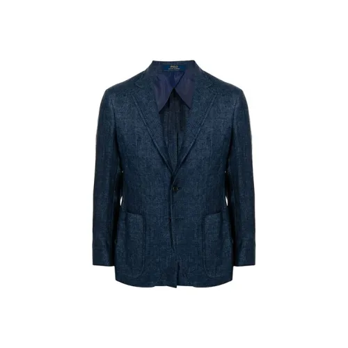 Polo Ralph Lauren FW21 Бизнес-костюм Пальто Мужской Синий