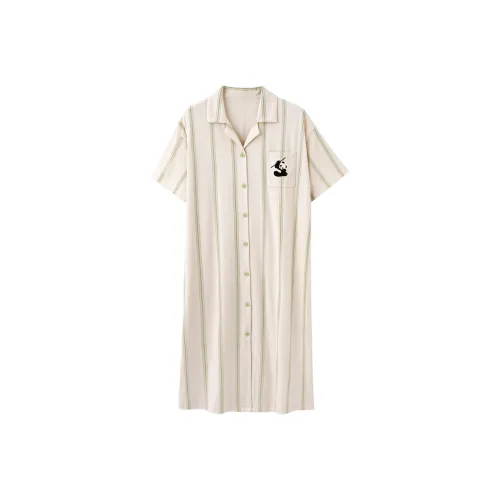 Чун Си Ночная сорочка Женская Абрикос