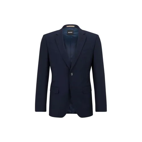 Hugo Boss Бизнес-костюм мужской темно-синий