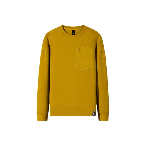 ANTA Толстовка Мужская Яркая Burnt Желтая