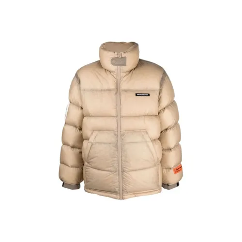 HERON PRESTON Бежевый Мужской Пуховик