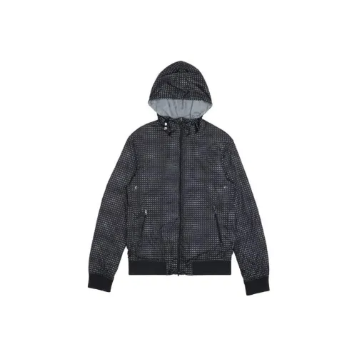 ARMANI JEANS Черные Мужские Куртки