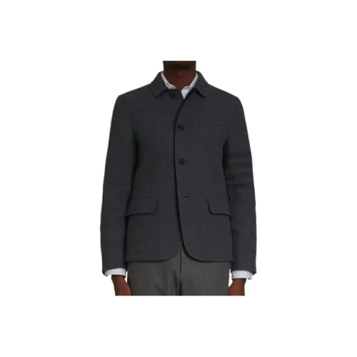 THOM BROWNE Темно-серый Мужской Деловые костюмы