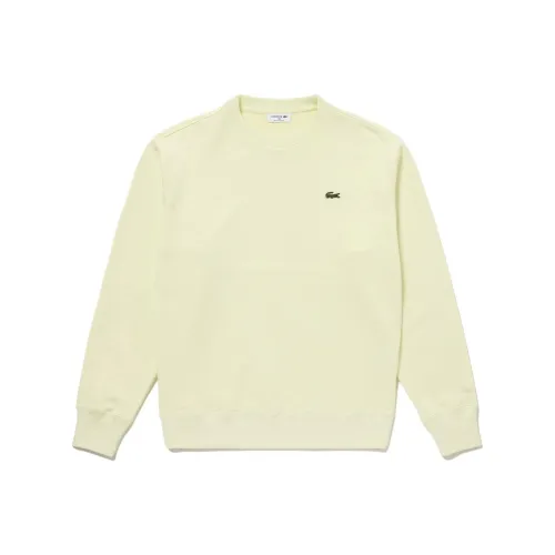 LACOSTE Свитшот Унисекс Желтый