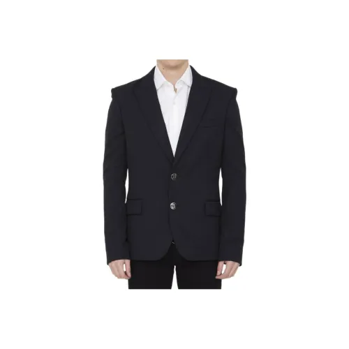 BALMAIN Черные Мужские Деловые Костюмы