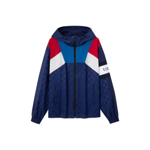 Tommy Hilfiger Красный, белый, синий, многоцветный, унисекс, куртки