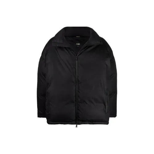Fendi Мужские Черные Пуховики